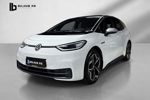 Volkswagen ID.3 1st Pro Perf. 58kWh 417km. ACC Kamera Navi Matrix ++ — bilde 1